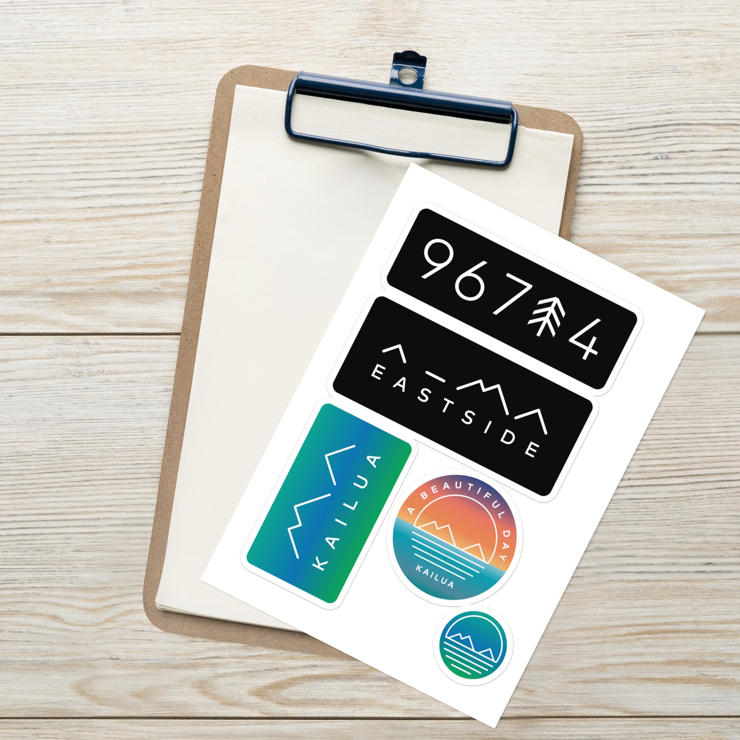 Kailua Store Sticker Sheet