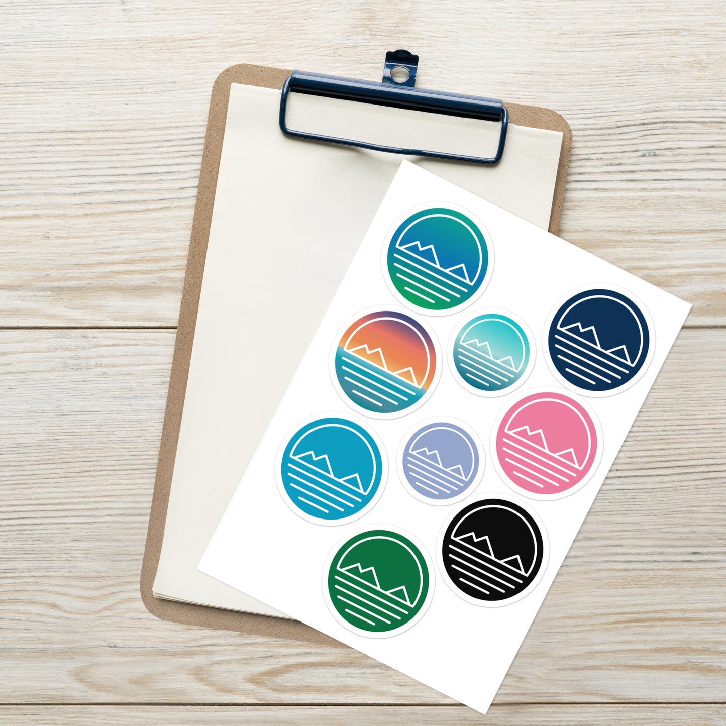 Kailua Store Simple Mokes Sticker Sheet