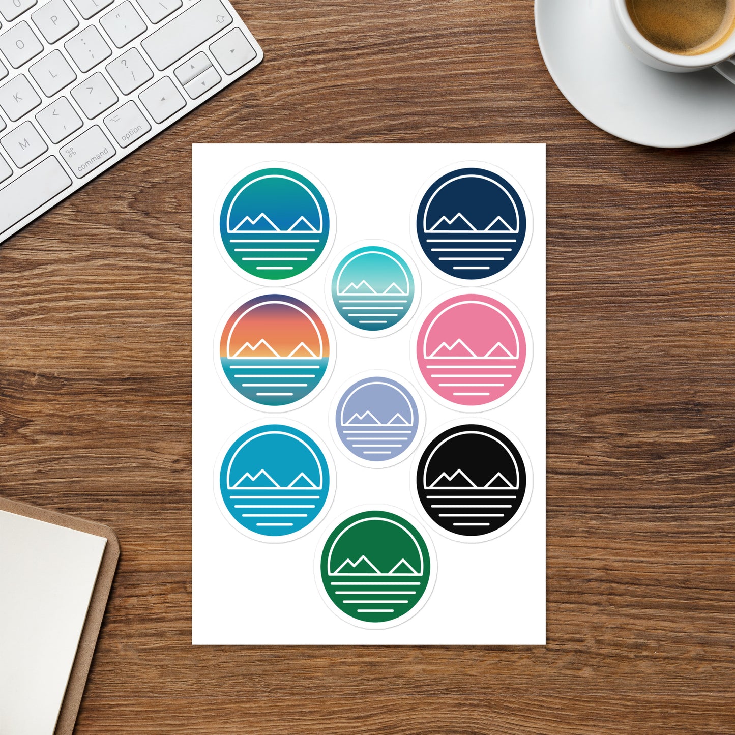 Kailua Store Simple Mokes Sticker Sheet