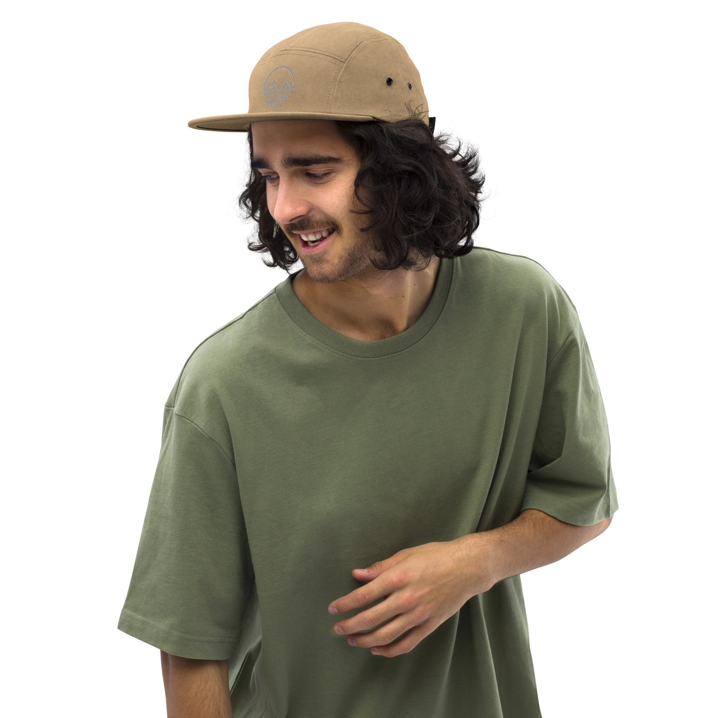 Mokes Kailua Store Embroidered Five Panel Cap