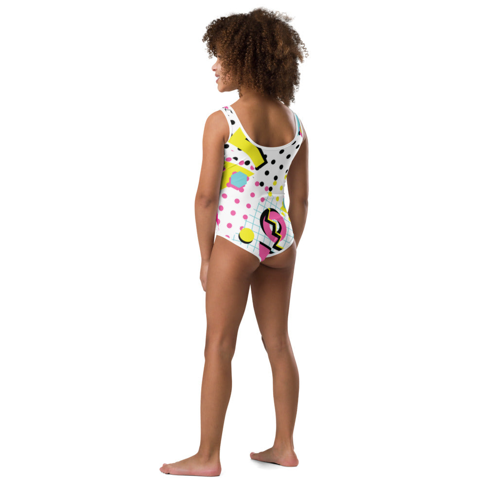 Mokes All-Over Print Kids Swimsuit