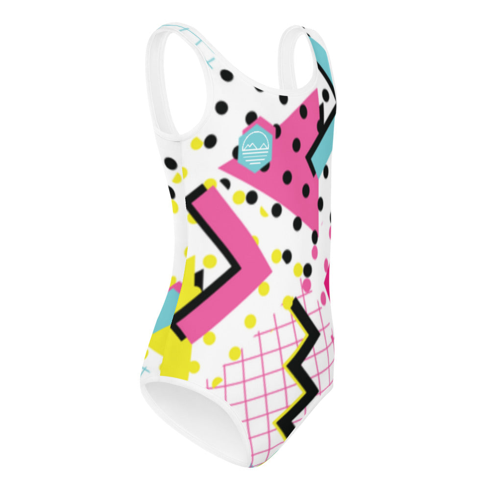 Mokes All-Over Print Kids Swimsuit