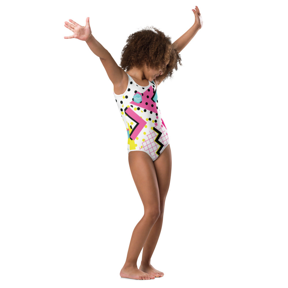 Mokes All-Over Print Kids Swimsuit