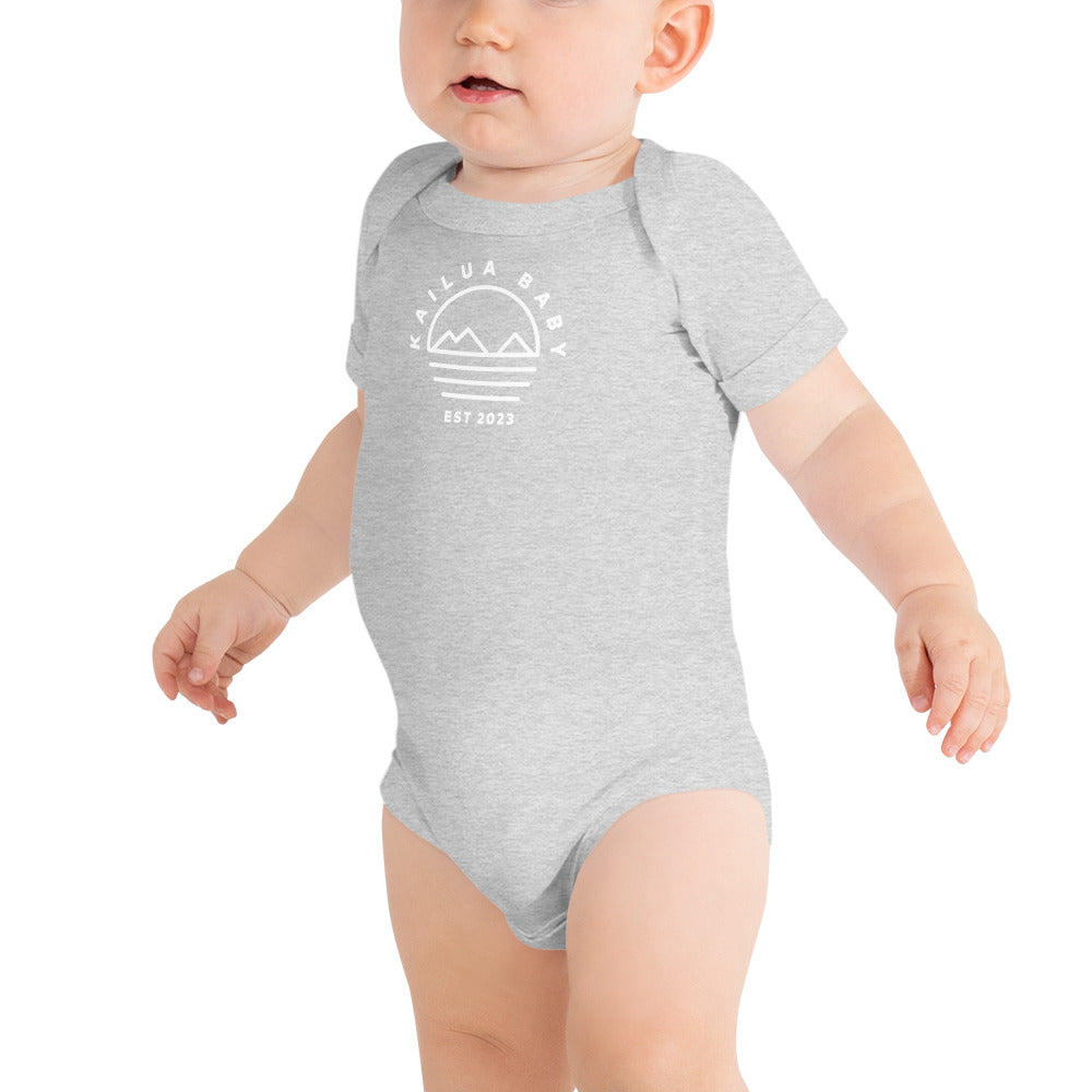 Kailua Baby Est. 2023 Simple Mokes Onesie