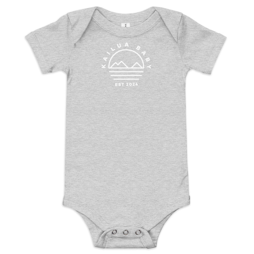 Kailua Baby Est. 2024 Simple Mokes Onesie