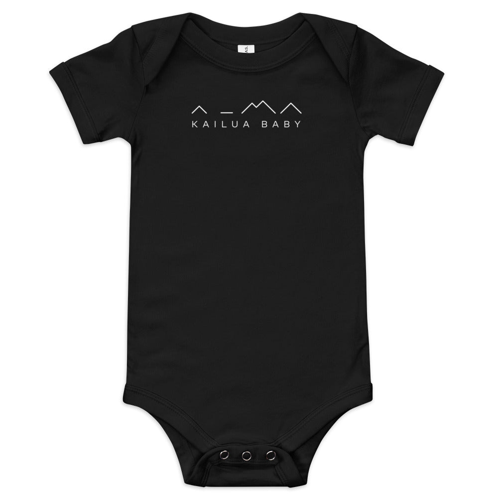 "Kailua Baby" Kailua Store Onesie