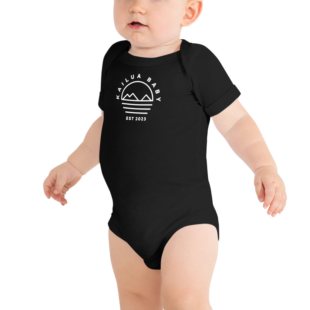 Kailua Baby Est. 2023 Simple Mokes Onesie