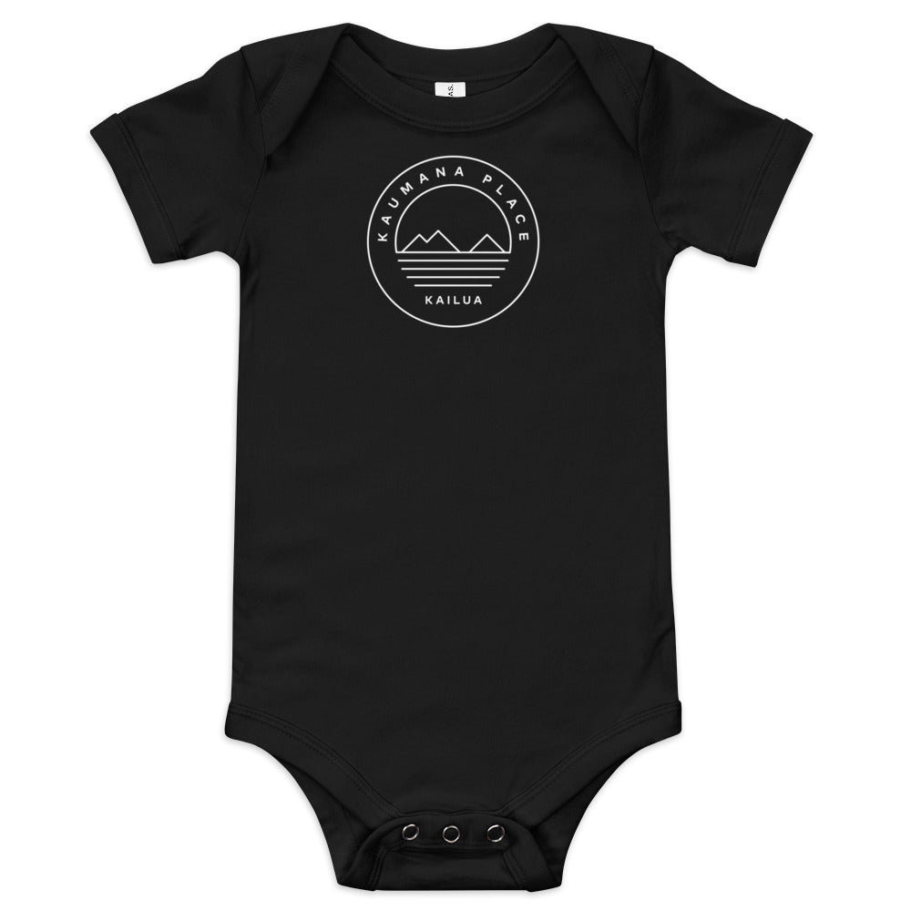 Kaumana Place Simple Mokes Onesie