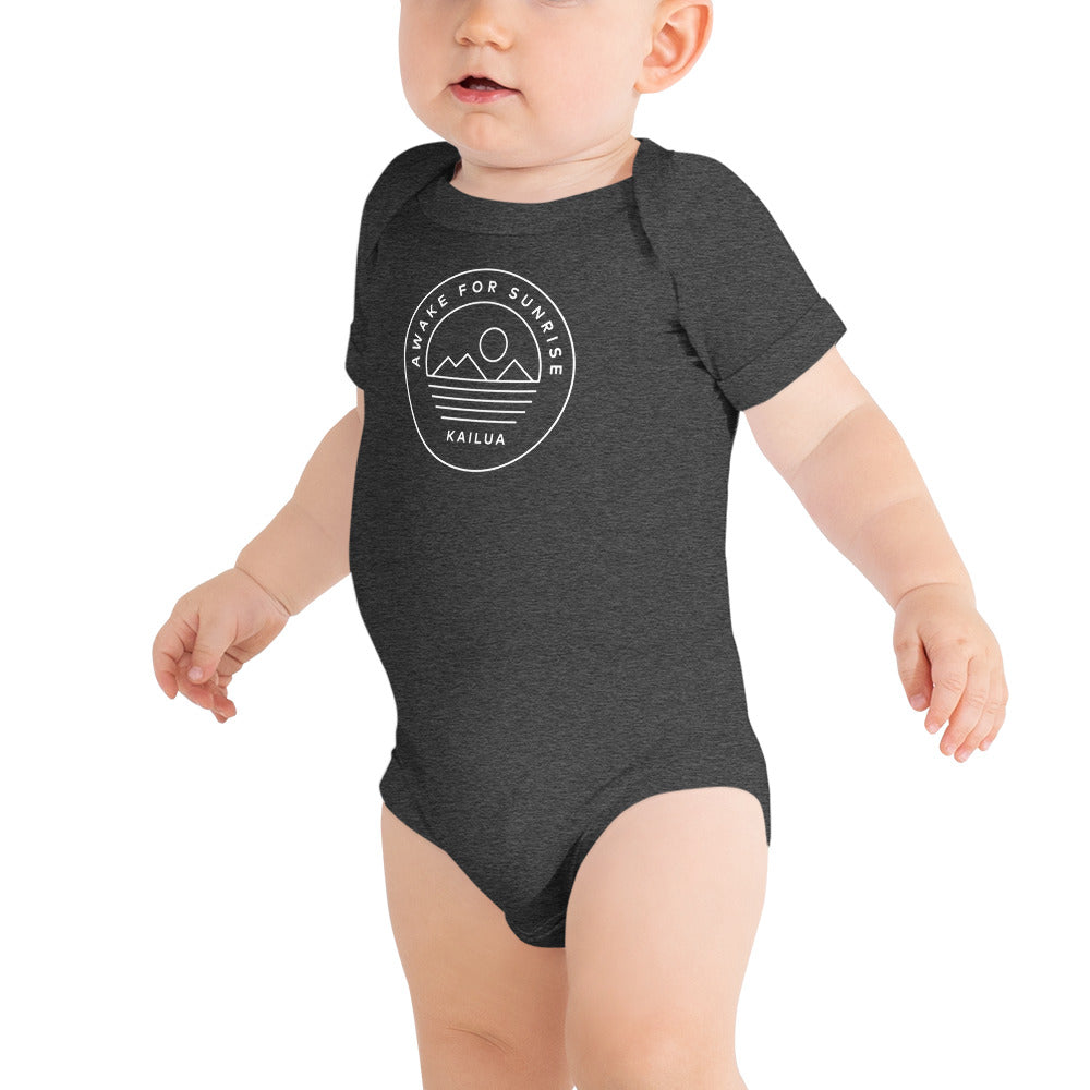 Awake for Sunrise Kailua Store Onesie