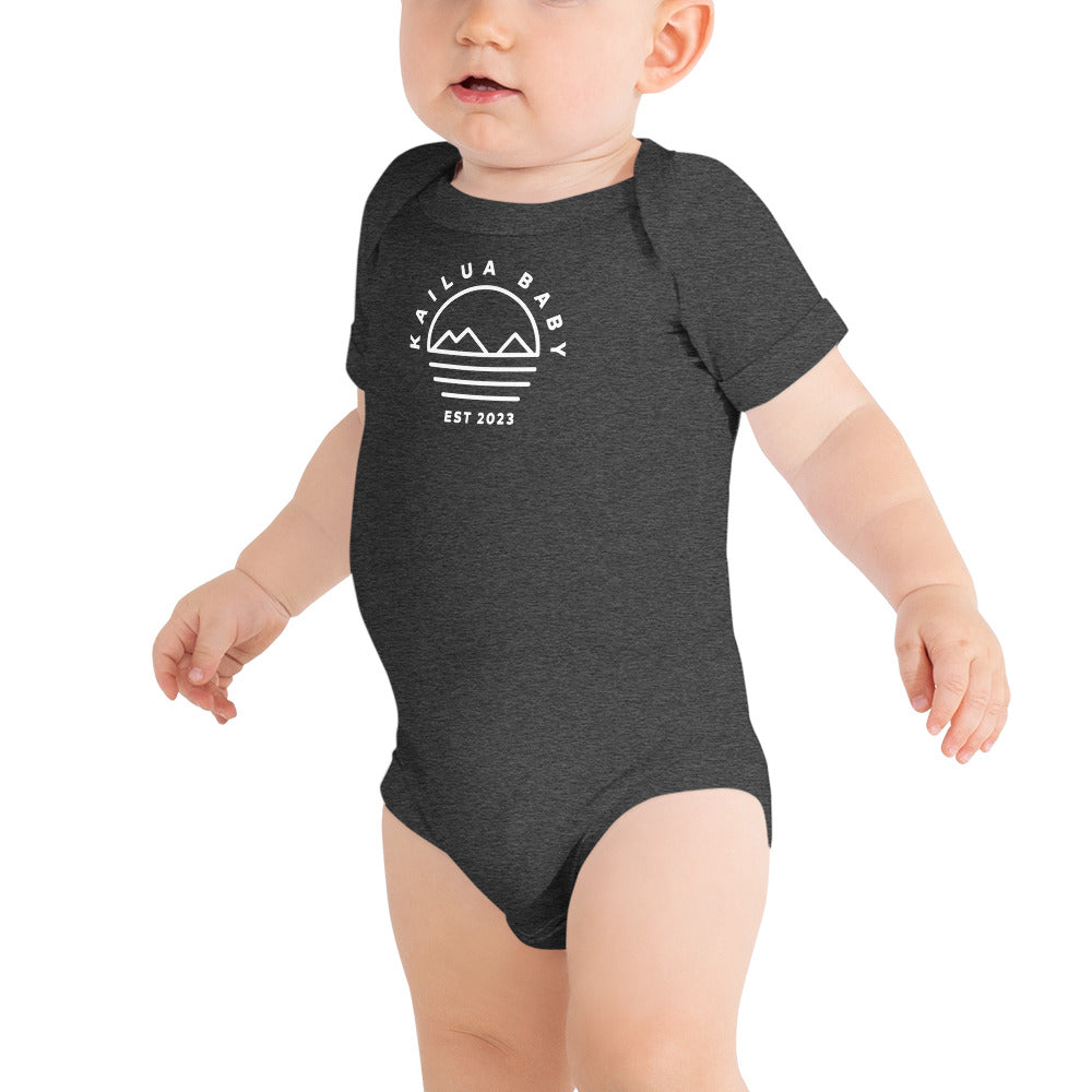 Kailua Baby Est. 2023 Simple Mokes Onesie