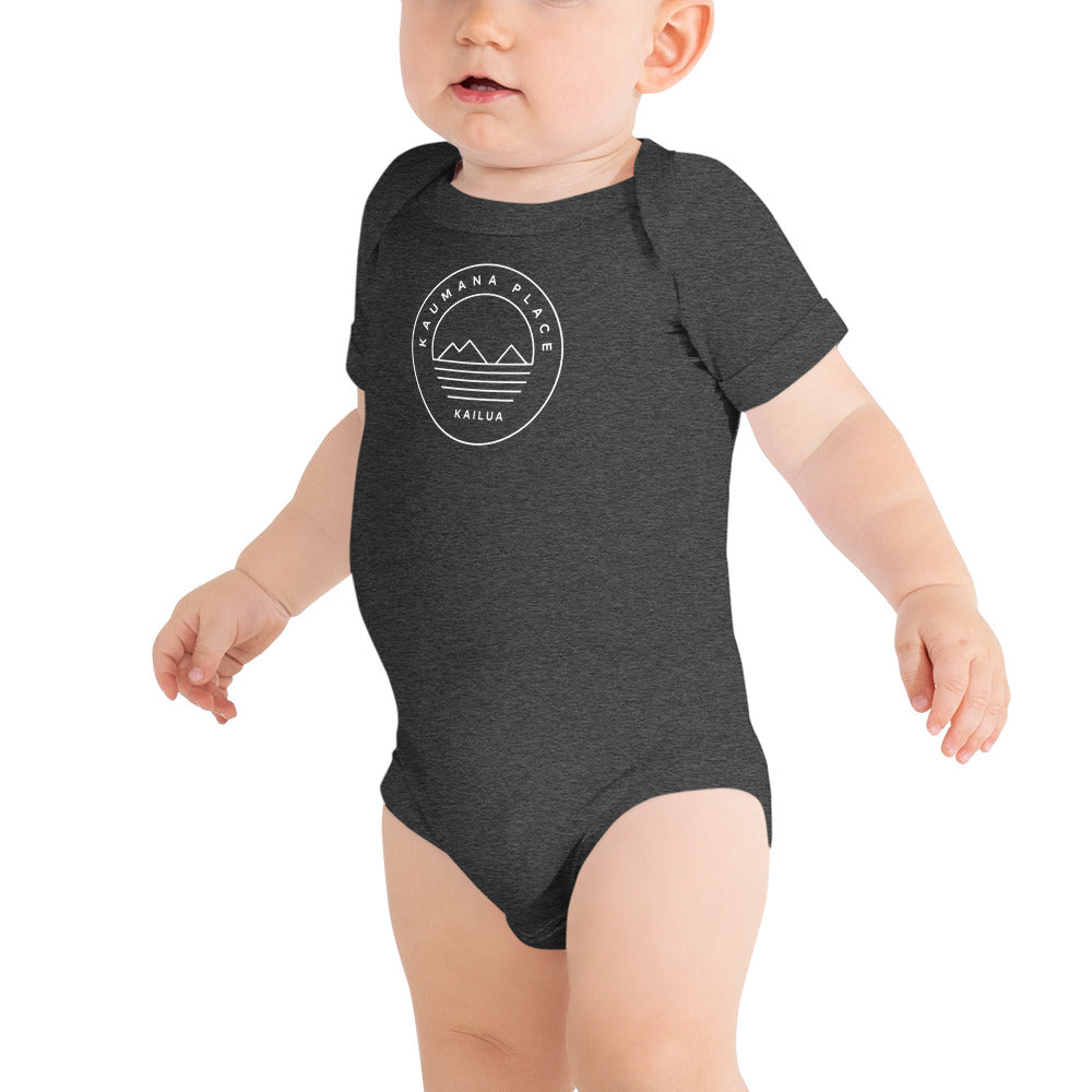 Kaumana Place Simple Mokes Onesie