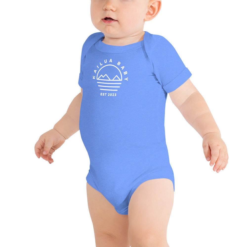 Kailua Baby Est. 2023 Simple Mokes Onesie