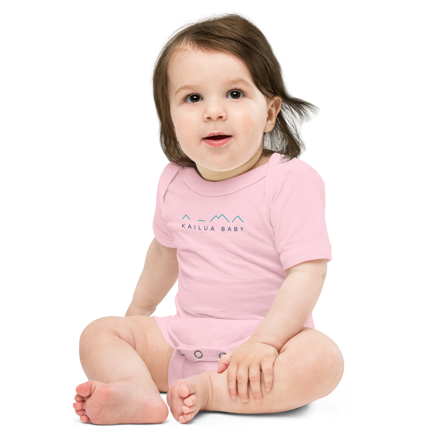 "Kailua Baby" Kailua Store 2-Tone Onesie