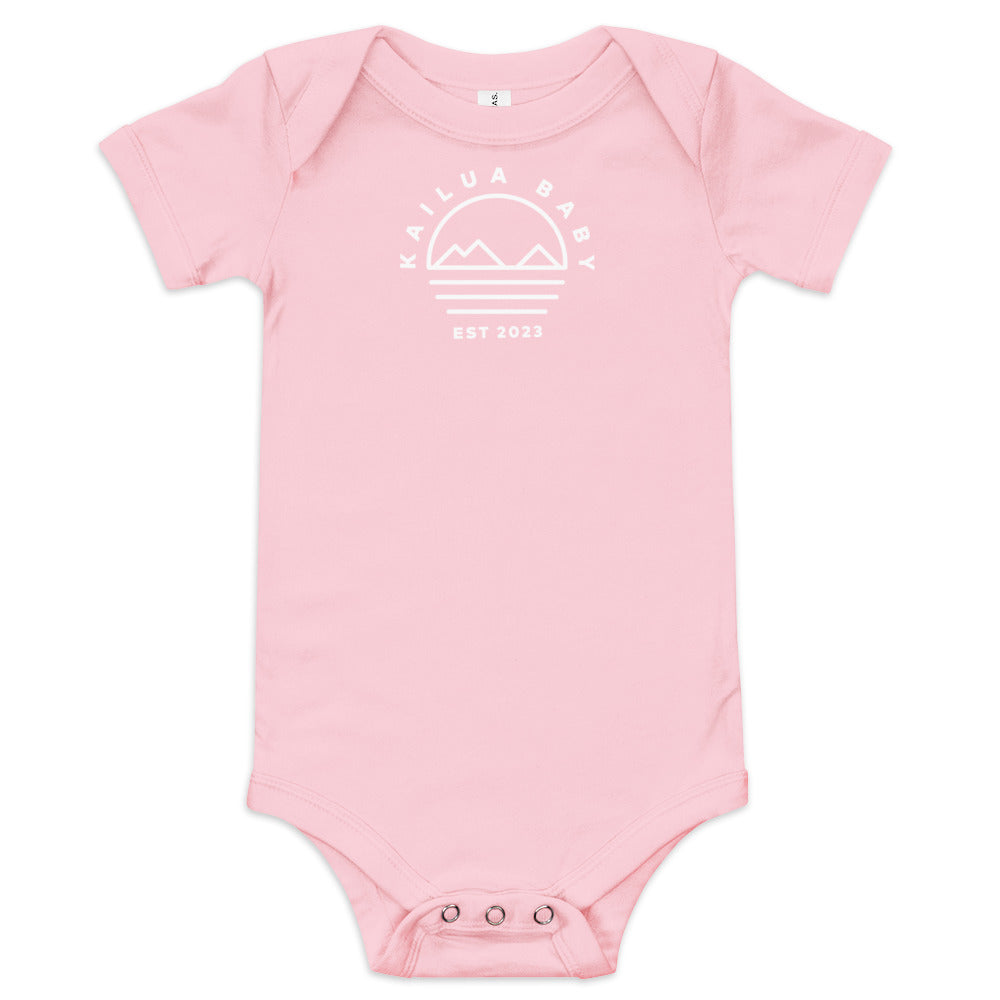 Kailua Baby Est. 2023 Simple Mokes Onesie