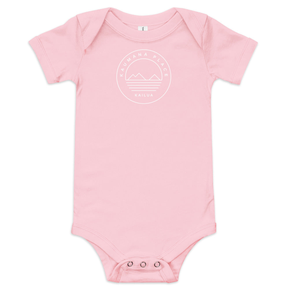 Kaumana Place Simple Mokes Onesie