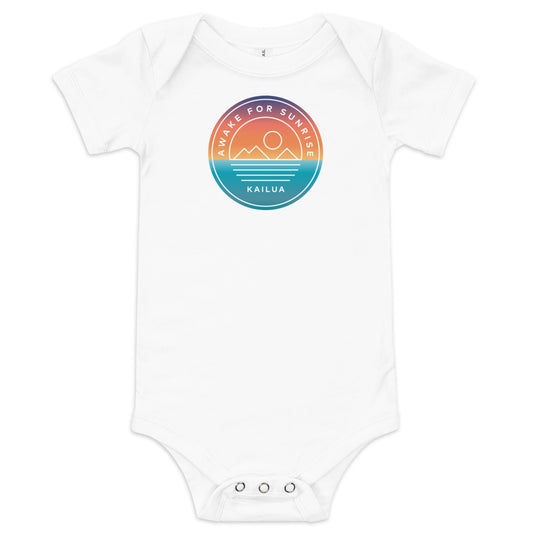 "Awake for Sunrise" Kailua Sunrise Onesie