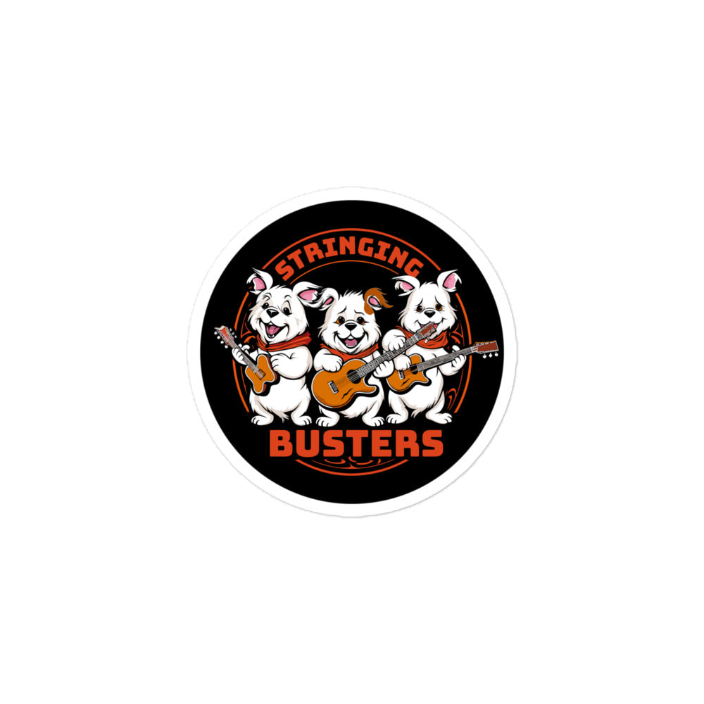 Stringing Busters Bubble-free stickers