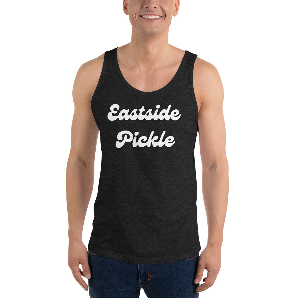 Retro Eastside Pickle Unisex Tank Top by Kailua Store