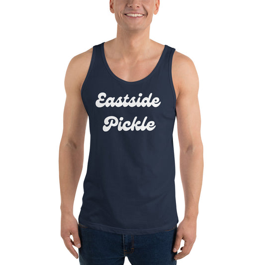 Retro Eastside Pickle Unisex Tank Top by Kailua Store