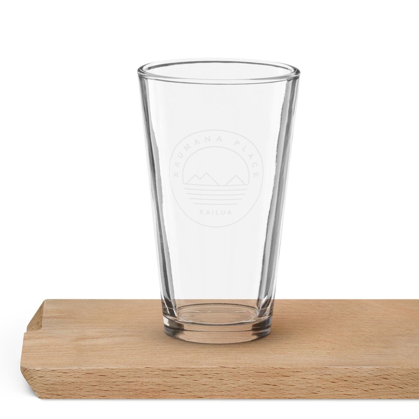 Kaumana Place Simple Mokes Shaker Pint Glass