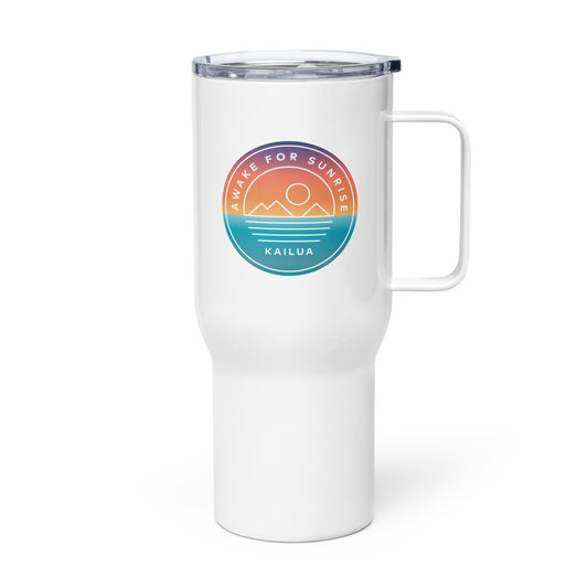 Awake for Sunrise Kailua Store Travel Mug