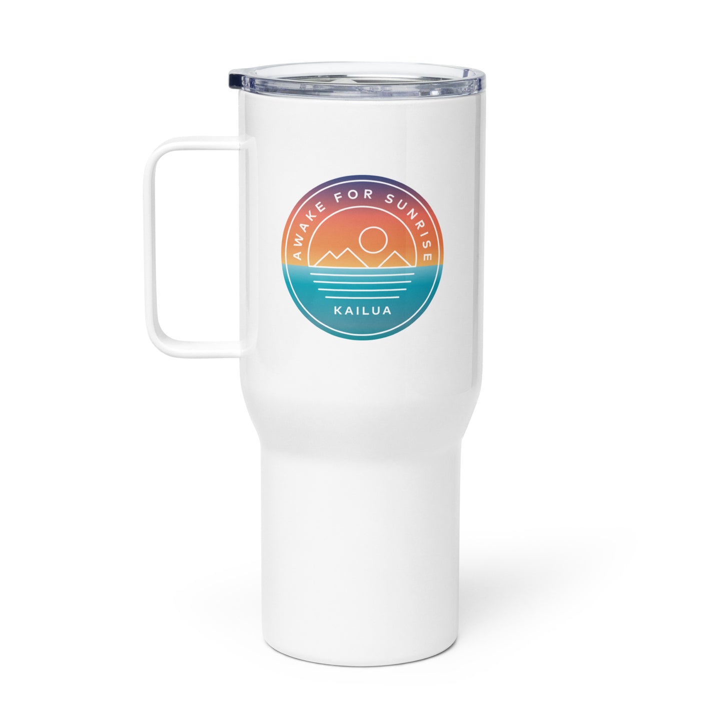 Awake for Sunrise Kailua Store Travel Mug