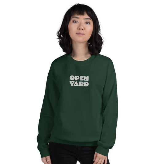 OpenYard Big Embroidery Unisex Sweatshirt