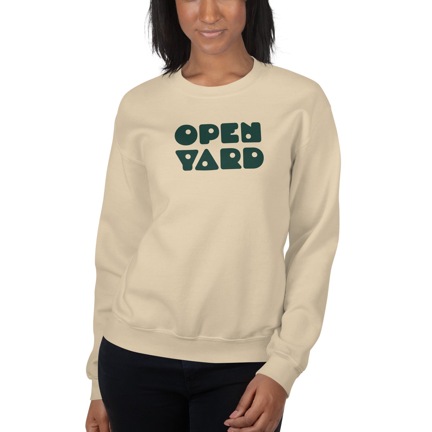 OpenYard Throwback Centered Front Unisex Sweatshirt