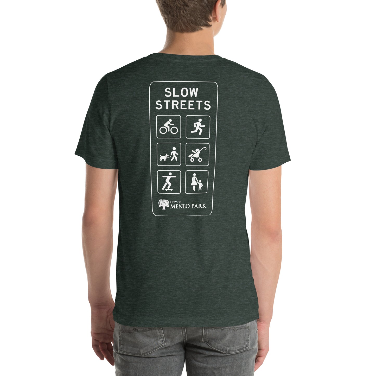 Slow Streets OpenYard Unisex t-shirt