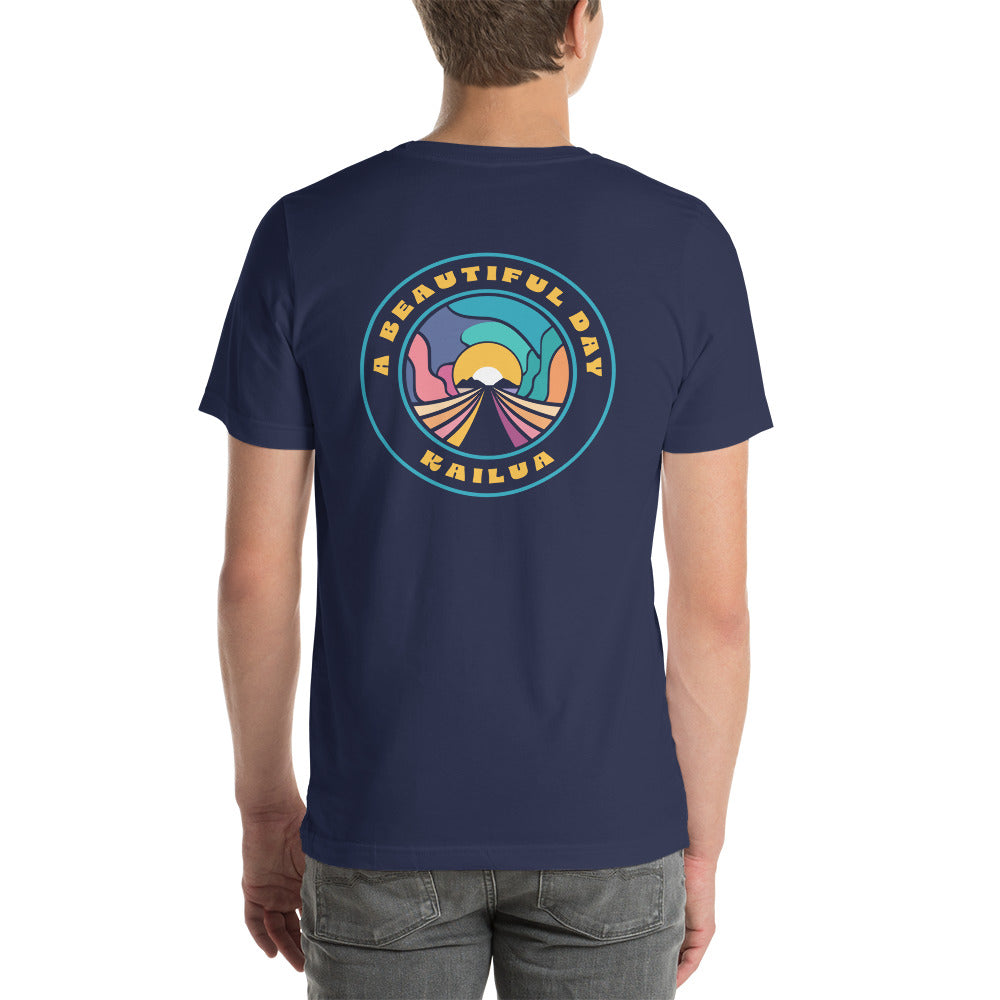 A Beautiful Day Sunrise Skies Kailua Store T-shirt