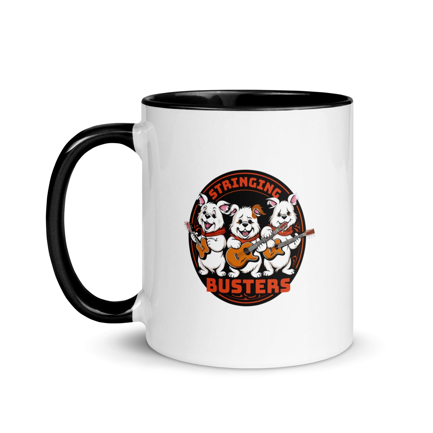 Stringing Busters Mug with Color Inside