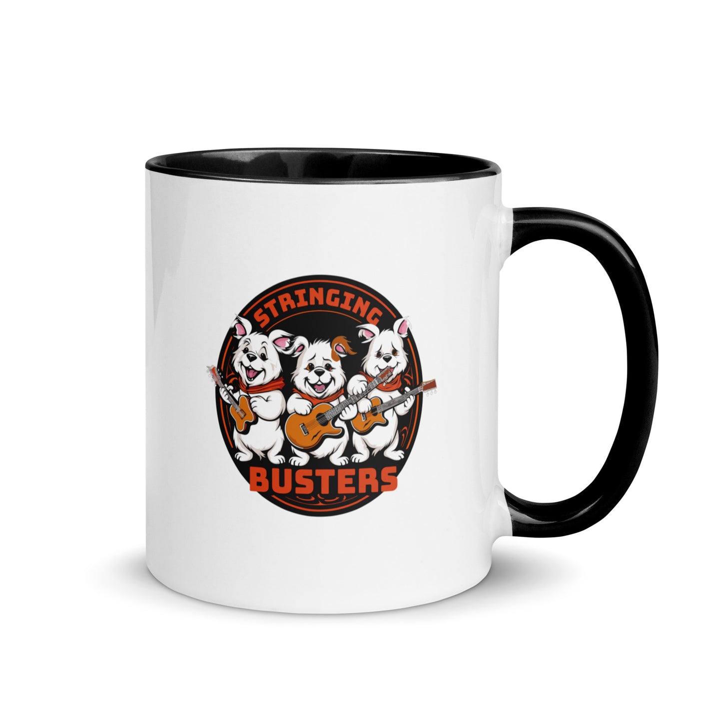 Stringing Busters Mug with Color Inside