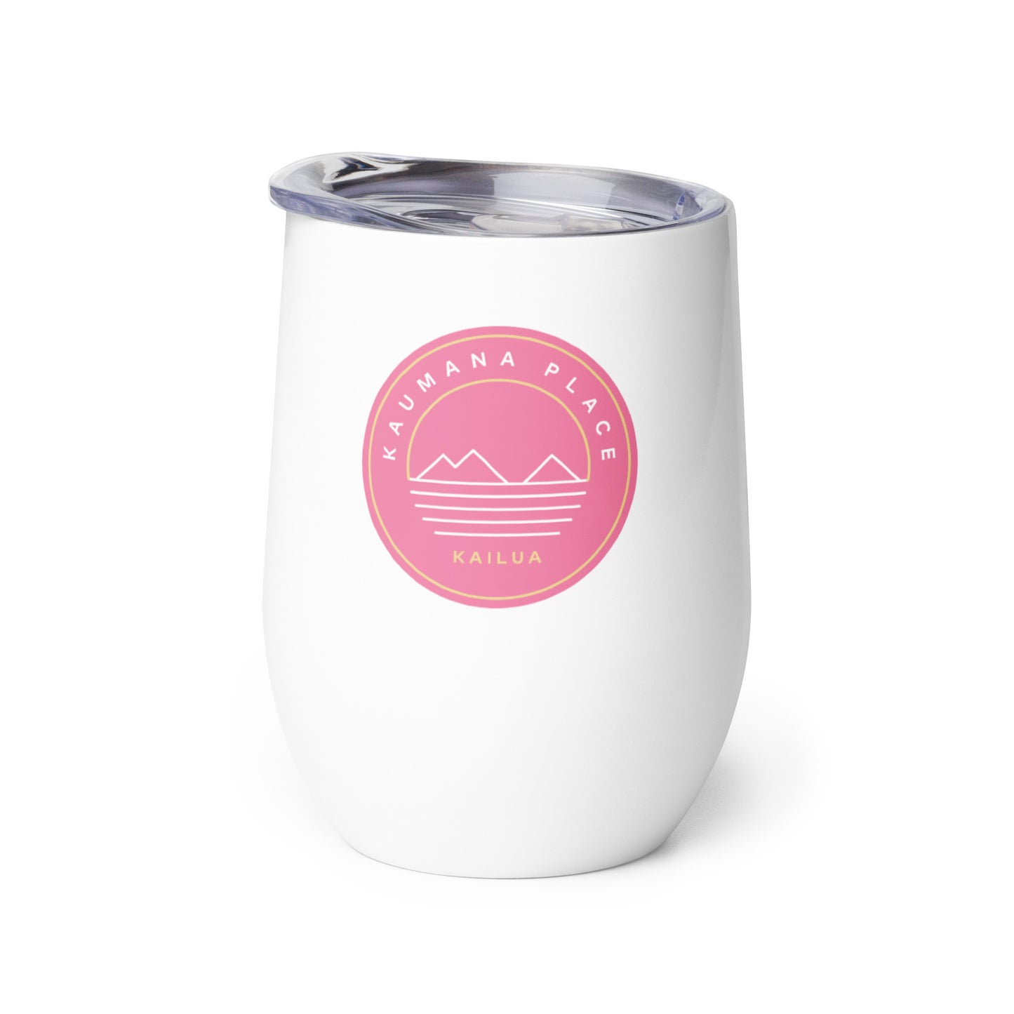 Kaumana Place Morning Glow Wine Tumbler