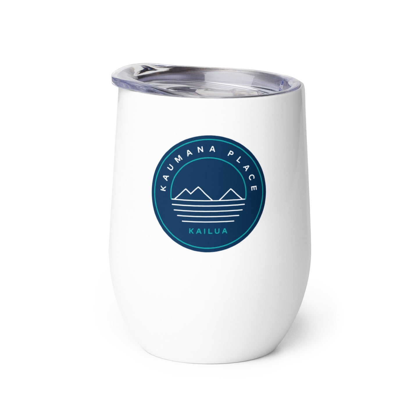 Kaumana Place Ocean Blues Wine Tumbler