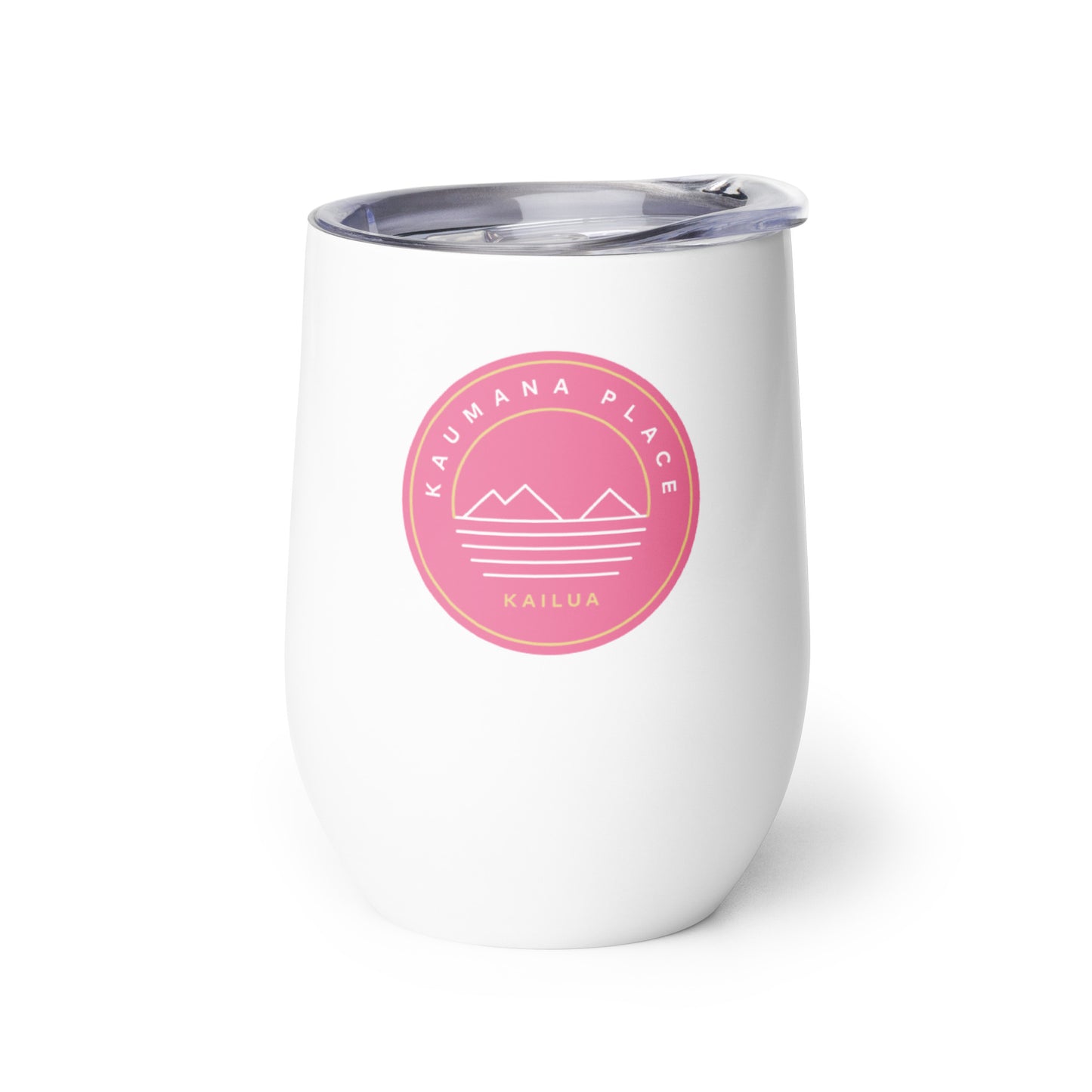 Kaumana Place Morning Glow Wine Tumbler