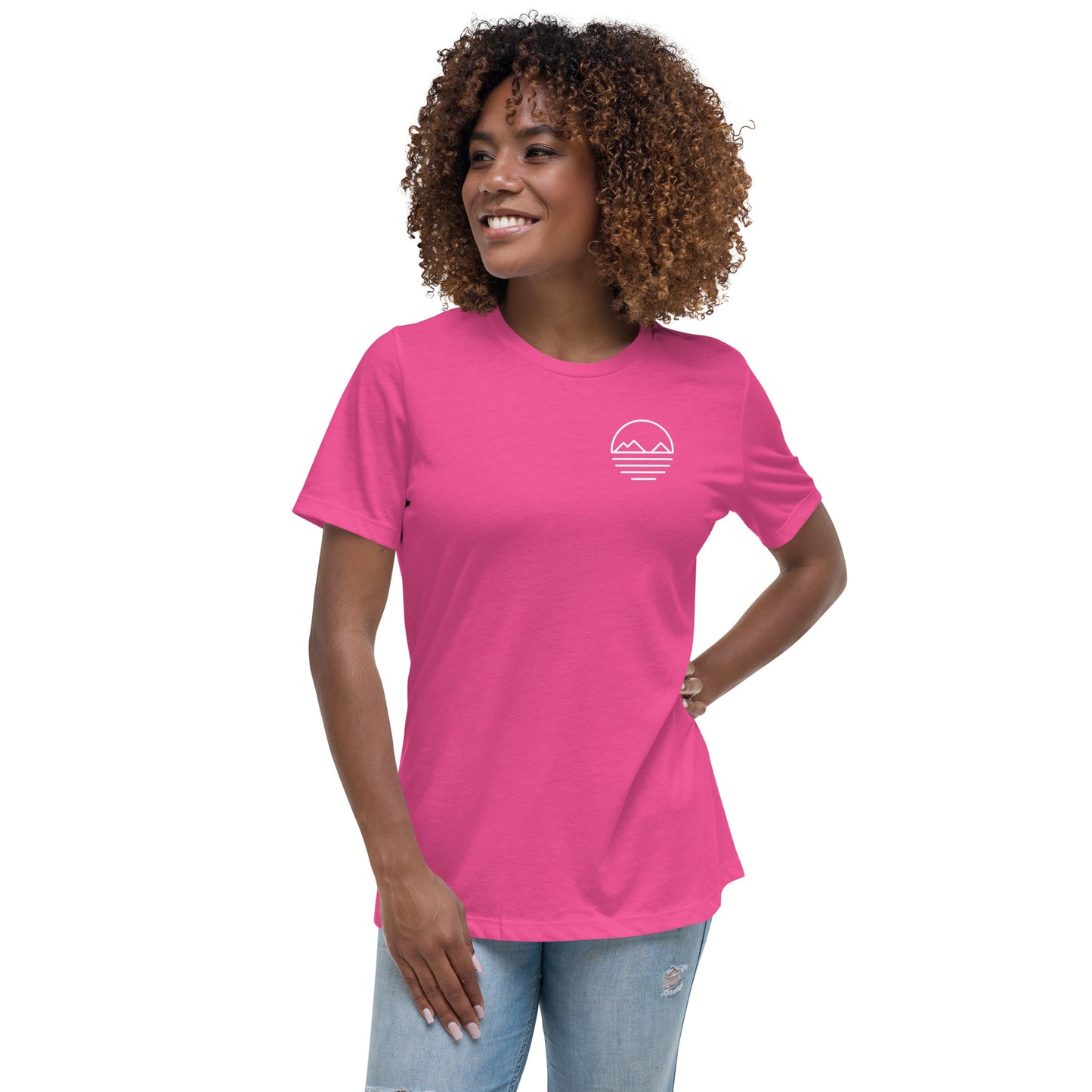 Kaumana Place Simple Mokes Women's Relaxed T-Shirt