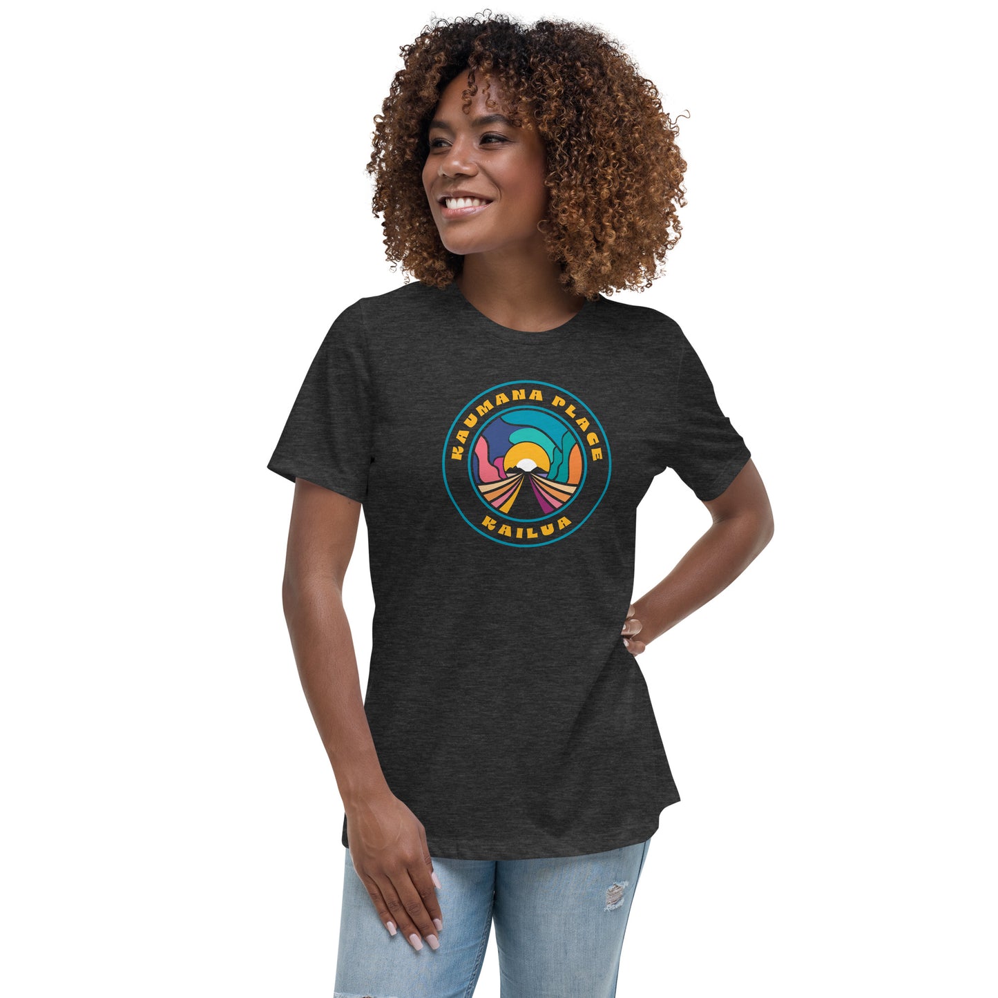 Kaumana Place Sunrise Skies Women's Relaxed T-Shirt