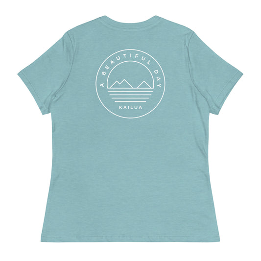 A Beautiful Day Simple Mokes Women's Relaxed Fit T-Shirt