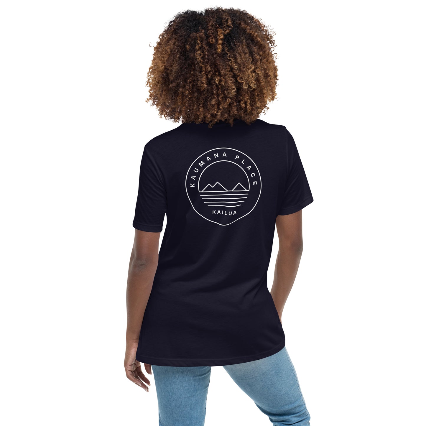 Kaumana Place Simple Mokes Women's Relaxed T-Shirt