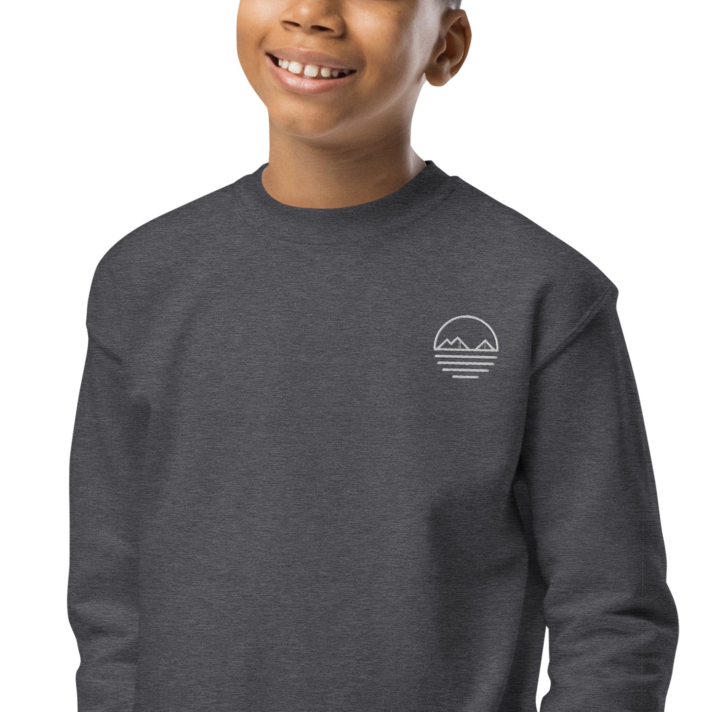 Simple Mokes Kailua Store Youth crewneck sweatshirt