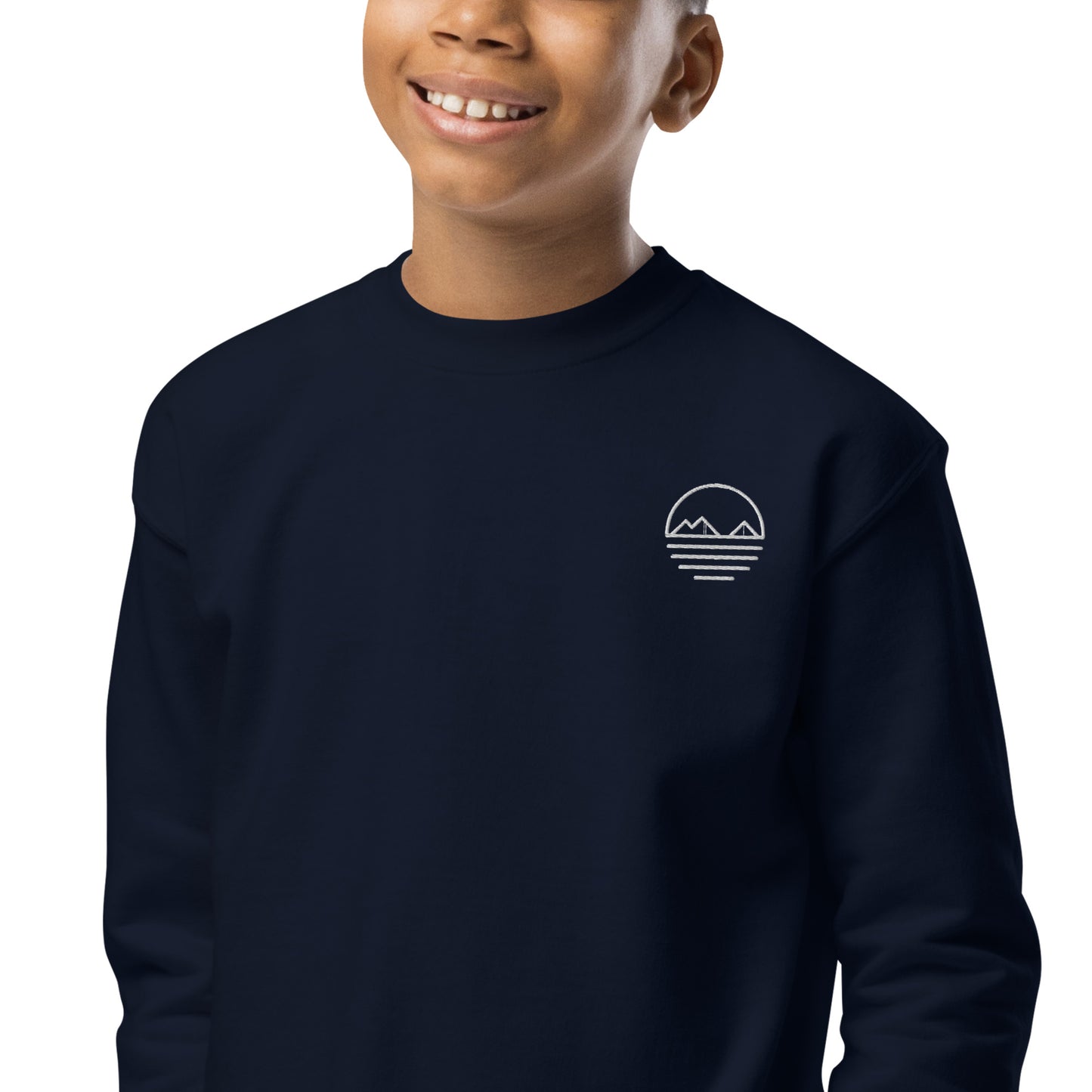 Simple Mokes Kailua Store Youth crewneck sweatshirt