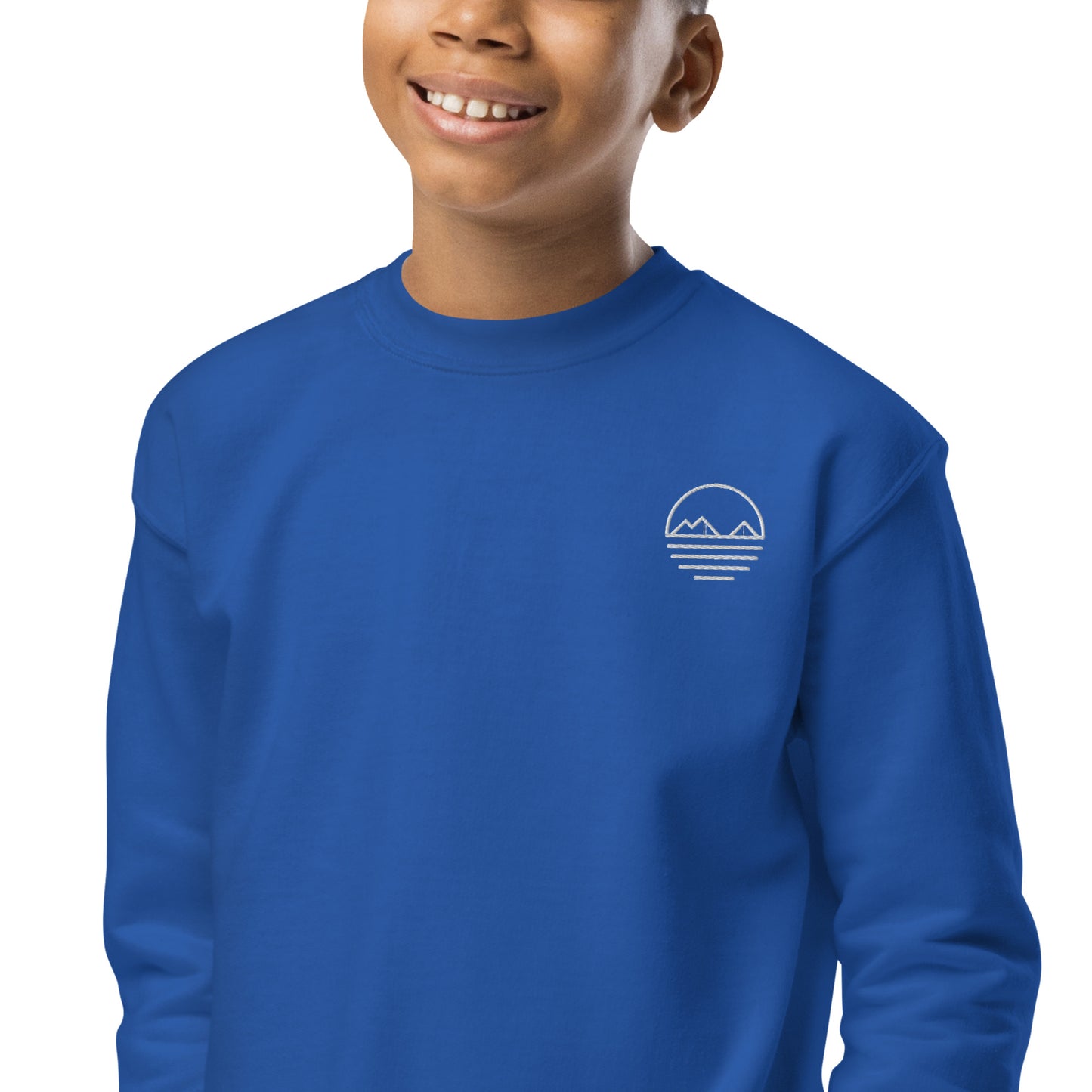 Simple Mokes Kailua Store Youth crewneck sweatshirt