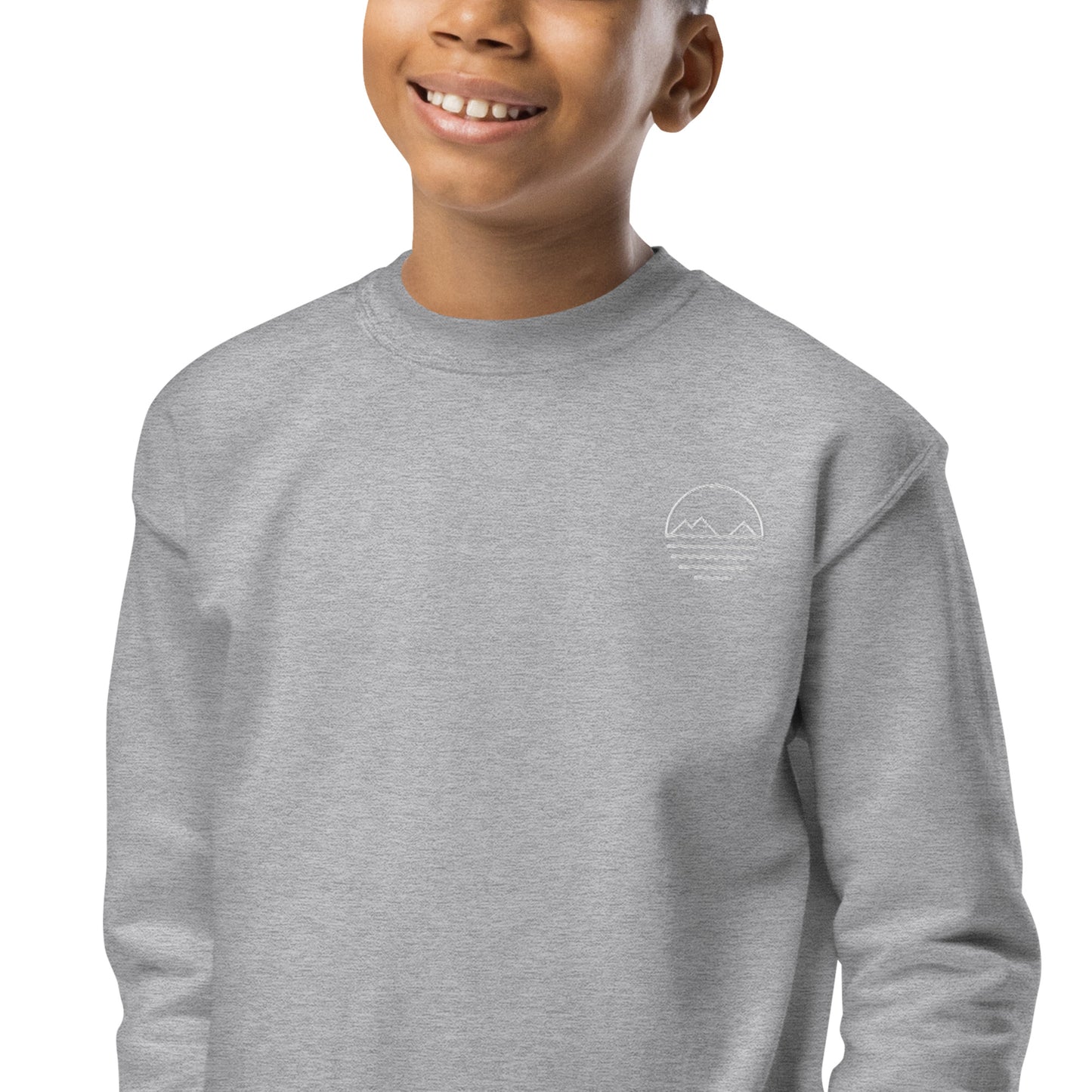 Simple Mokes Kailua Store Youth crewneck sweatshirt