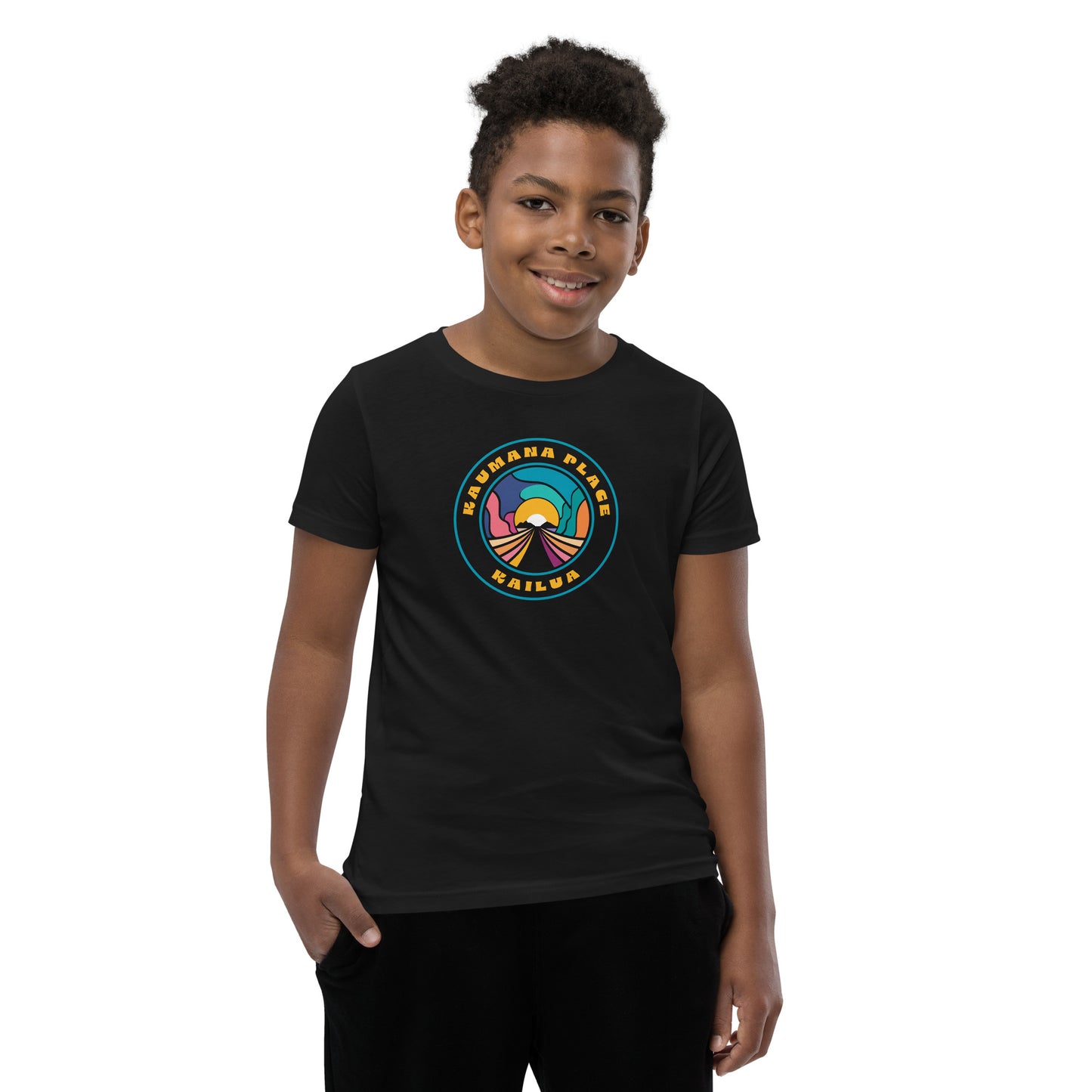 Kaumana Place Sunrise Skies Kids T-shirt