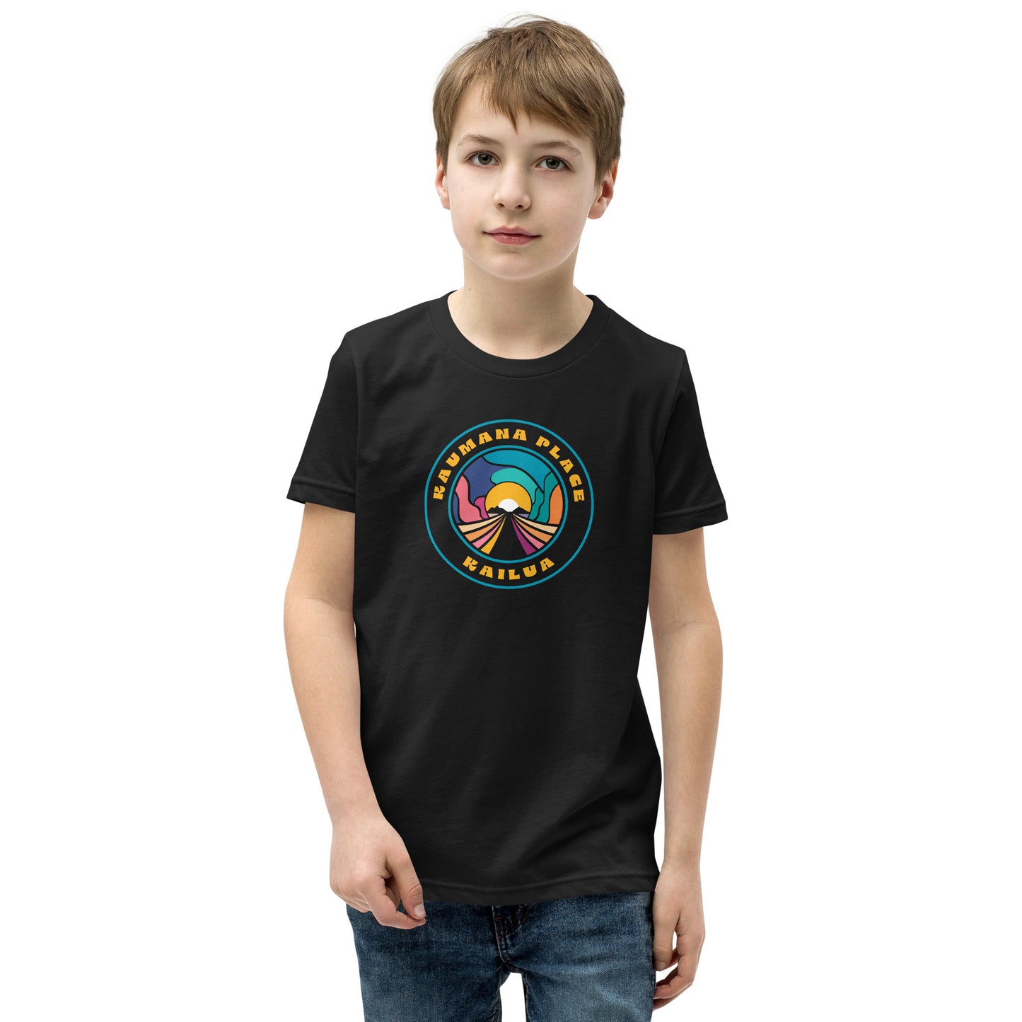 Kaumana Place Sunrise Skies Kids T-shirt