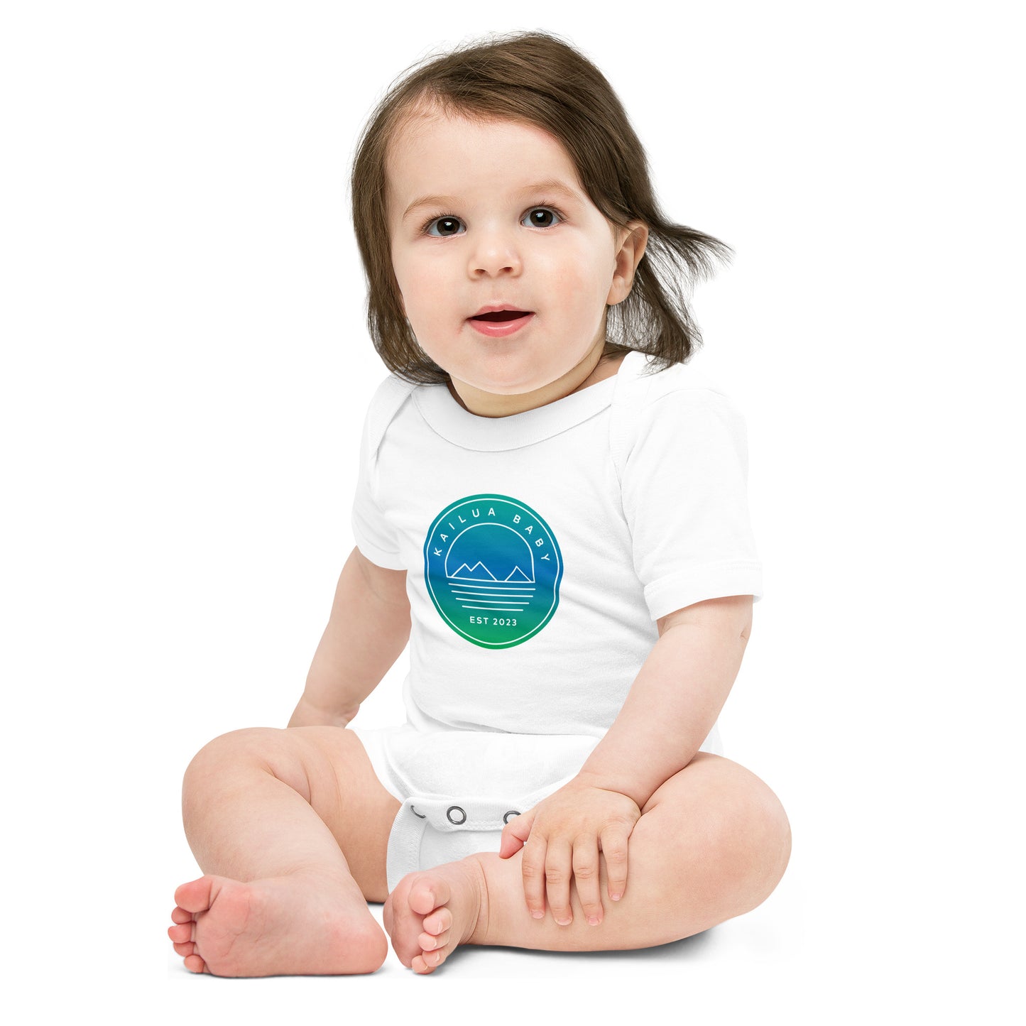 Kailua Baby Mauka to Makai Onesie (Est. 2023)